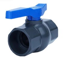 شیر توپی چسبی 50 یو پی وی سی ویسپار PN 10