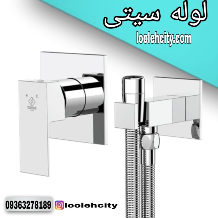 متعلقات توالت توکار نوژا استيل کاويان.